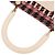 Bolsa 2way em couro e tweed Roger Vivier Rosa - vista 7