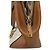 Borsa Tote 2 vie Michael Kors Charlotte Marrone Bianco - vista 15