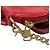 Autre Marque BLUE LABEL CRESTBRIDGE Leder-Schultertasche mit Kette Rot - Ansicht 15
