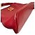 Autre Marque BLUE LABEL CRESTBRIDGE Leder-Schultertasche mit Kette Rot - Ansicht 17