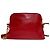 Autre Marque BLUE LABEL CRESTBRIDGE Leder-Schultertasche mit Kette Rot - Ansicht 3