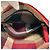 Autre Marque BLUE LABEL CRESTBRIDGE Leder-Schultertasche mit Kette Rot - Ansicht 9