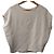 Autre Marque Blusa Cocoon con Maniche Francesi SOEJU Marrone Grigio