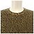 Camisola de malha canelada Melange Supreme Marrom - vista 5