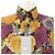 Autre Marque Camisa Vaporize Flower Preto Vermelho Laranja - vista 5