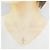 Autre Marque Au750 Cross Diamond Necklace Golden - view 6