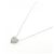 Autre Marque Collana in oro bianco Au750 e diamanti Argento - vista 2