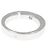 Anello Chaumet Lian Simple Motif Small in Oro Bianco 750 e Diamanti Misura 9 - vista 3