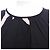 Autre Marque Vestido COMPANIA FANTASTICA Negro Rosa - vista 5
