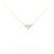 Autre Marque Collar de diamantes Au750 Dorado