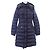 Abrigo de plumón Moncler HERMINE 53048 Azul Azul marino