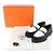Hermès 37.5 Leather Loafers Black White - view 2