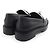Hermès 37.5 Leather Loafers Black White - view 3