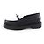 Hermès 37.5 Leather Loafers Black White - view 5