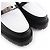 Hermès 37.5 Leather Loafers Black White - view 8