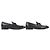 Mocassini in pelle ASTEN Salvatore Ferragamo Nero - vista 3