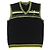 Malhas Raf Simons Fred Perry Preto Amarelo