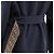 Fendi FF Zuccha Monogram Wool Silk Coat Brown Blue Navy blue - view 7