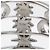 Autre Marque STAR JEWELRY Moon＆Sun Au750 Ring Silber - Ansicht 5