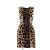 Dolce & Gabbana Dolce&Gabbana Samtkleid Braun Schwarz Hellbraun