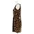 Dolce & Gabbana Dolce&Gabbana Samtkleid Braun Schwarz Hellbraun - Ansicht 13