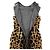 Dolce & Gabbana Dolce&Gabbana Samtkleid Braun Schwarz Hellbraun - Ansicht 7