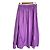 Autre Marque SALON adam et rope Gathered Easy Skirt Púrpura - vista 2