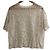 Autre Marque GREED International Embroidery Lace Layered Cutsew Beige - vista 5