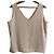 Autre Marque GREED International Embroidery Lace Layered Cutsew Beige - vista 6
