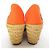 Tory Burch FILIPA Espadrille Wedge Pumps Naranja - vista 3