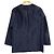 Autre Marque IENA Giacca Trasparente Senza Colletto Blu Blu navy - vista 2