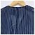 Autre Marque IENA Giacca Trasparente Senza Colletto Blu Blu navy - vista 4