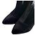 Autre Marque GINZA Kanematsu Velours- Stiefeletten Schwarz - Ansicht 4