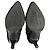 Autre Marque GINZA Kanematsu Velours- Stiefeletten Schwarz - Ansicht 8