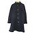 Cappotto a collo rotondo COMME des GARCONS Blu Blu navy