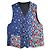 Autre Marque Engineered Garments Colete reversível High Count Twill Vest Azul - vista 3