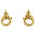 Salvatore Ferragamo Gancini Ohrringe Golden - Ansicht 6