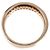 Autre Marque Anello in oro rosa Au750 e diamanti D'oro - vista 4