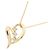 Autre Marque Collana Cuore Diamante Au750 D'oro - vista 3