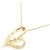 Autre Marque Collana Cuore Diamante Au750 D'oro - vista 4