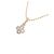 Autre Marque Collar K10 Pink Gold Diamond Rosa - vista 3