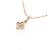 Autre Marque Collar K10 Pink Gold Diamond Rosa - vista 4