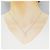 Autre Marque Collana a Croce con Diamanti Pt900 Pt850 Argento - vista 6