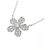 Autre Marque Collana in oro bianco Au750 e diamanti Argento - vista 3