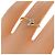 Autre Marque Au750 Kreuz-Diamantring Golden - Ansicht 5
