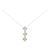 Autre Marque Collar de diamantes Au750 Plata