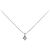 Autre Marque Collana in Pt850 e diamanti Argento