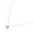Autre Marque Collar K10 Pink Gold Diamond Rosa - vista 2