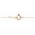 Autre Marque Collar K10 Pink Gold Diamond Rosa - vista 5