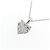 Autre Marque Collana in oro bianco Au750 e diamanti Argento - vista 3